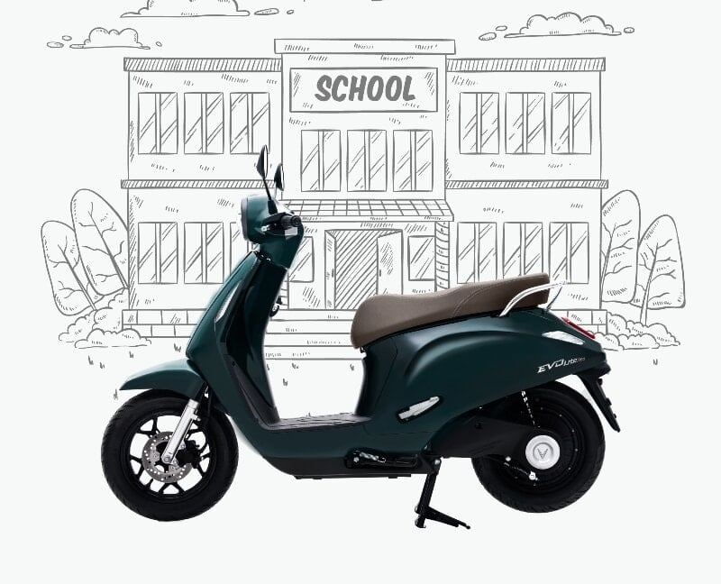 La serie de motocicletas eléctricas VinFast redujo su precio a menos de 15 millones de VND.