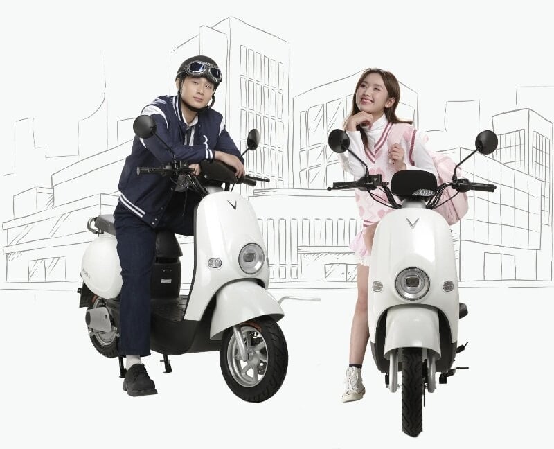 La serie de motocicletas eléctricas VinFast redujo su precio a menos de 15 millones de VND.