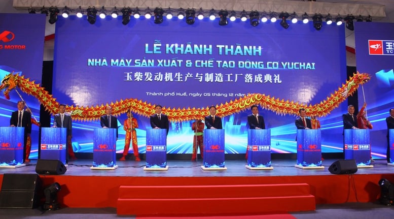 Khánh thành nhà máy sản xuất và chế tạo động cơ ô tô chuyên nghiệp đầu tiên tại Việt Nam- Ảnh 1.