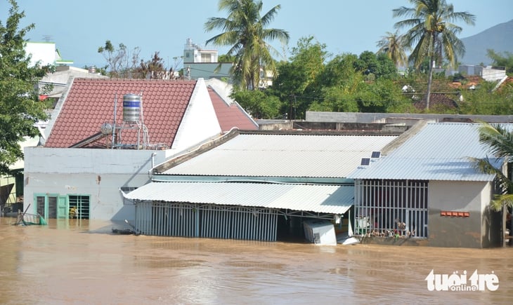 Nước lũ vẫn ngập sâu nhiều vùng Bình Thuận cũ- Ảnh 3.