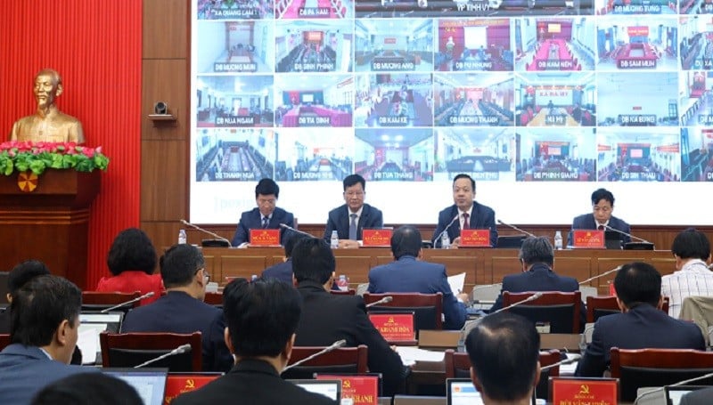 Pemimpin Jawatankuasa Parti Wilayah Dien Bien mempengerusikan mesyuarat ke-6 Jawatankuasa Eksekutif Parti Wilayah Dien Bien.