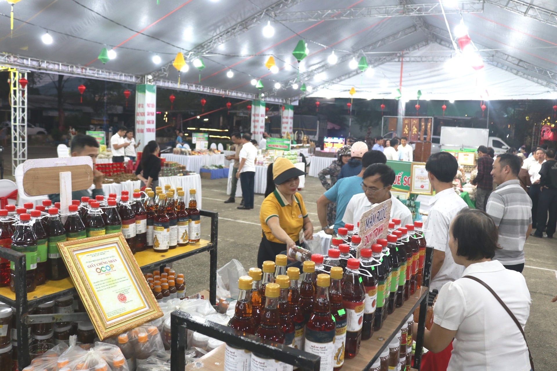 Продукция OCOP, представленная на ярмарке