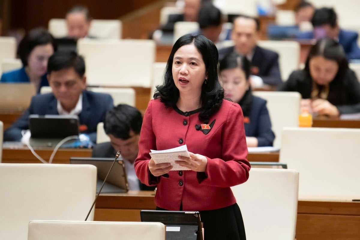 Đại biểu Điểu Huỳnh Sang (Đồng Nai) phát biểu. Ảnh: Quochoi.vn.