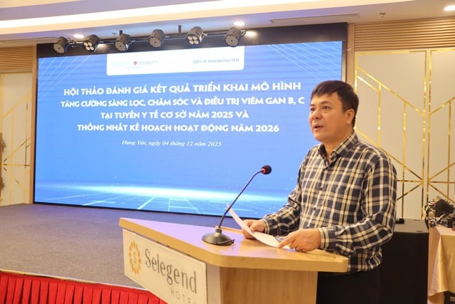 Hưng Yên đi đầu trong kết nối điều trị viêm gan virus tại y tế cơ sở, góp phần bảo vệ sức khỏe cộng đồng- Ảnh 1.