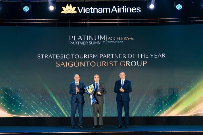 Saigontourist Group được vinh danh “Đối Tác Chiến Lược Du Lịch” của Vietnam Airlines - Ảnh 2.