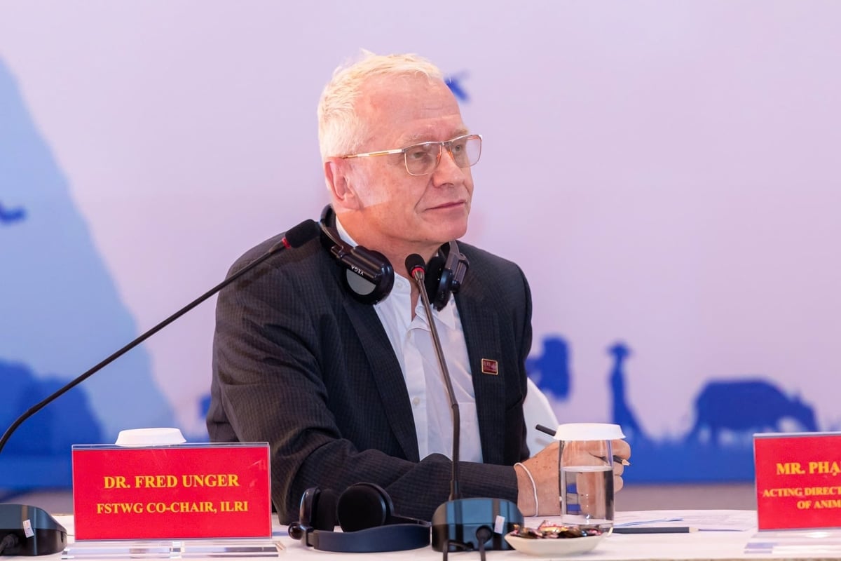 Ông Fred Unger, Đồng Chủ tịch FSTWG. Ảnh: OHP.