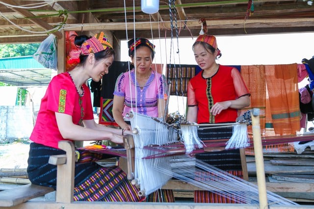 Nữ đại biểu Brâu 