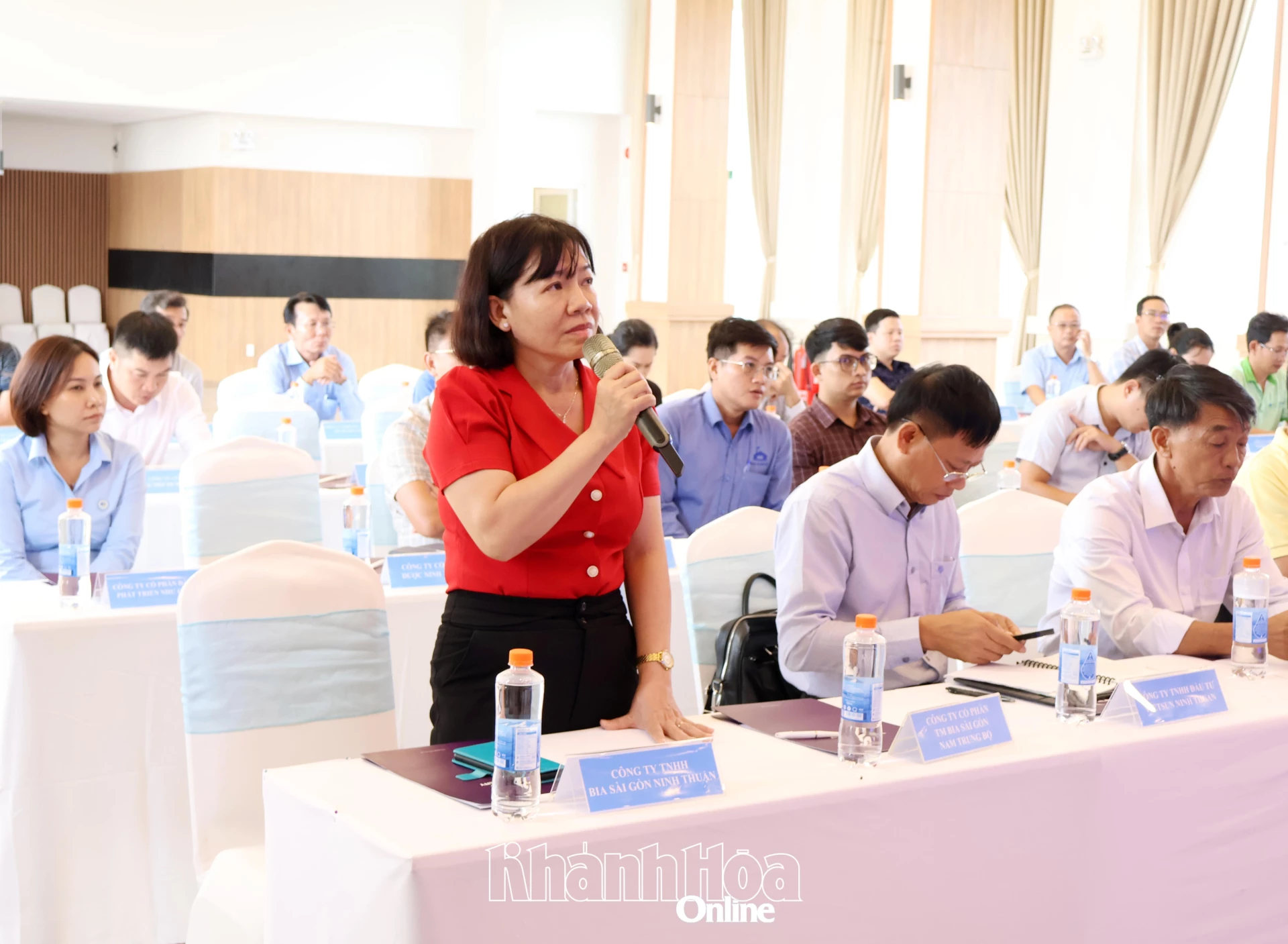 Seorang wakil perniagaan bersuara