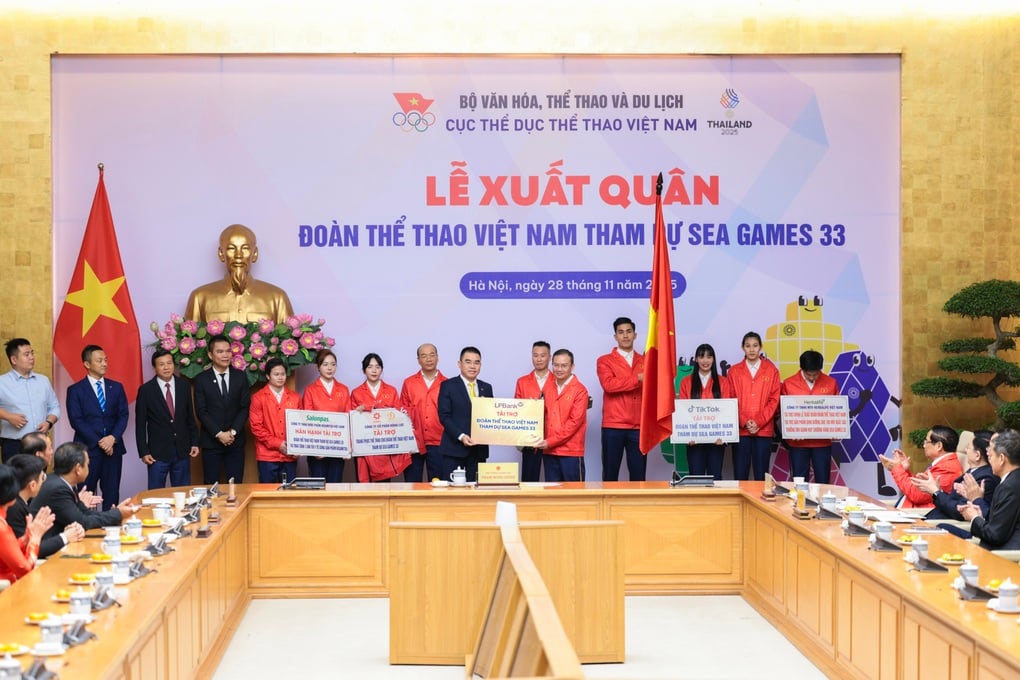 LPBank följer med den vietnamesiska sportdelegationen för att erövra gulddrömmen vid SEA Games 33 - 1
