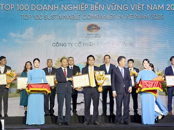 Cảng Đà Nẵng có lần thứ 9 được vinh danh "Top 100 doanh nghiệp bền vững Việt Nam" (CIS).