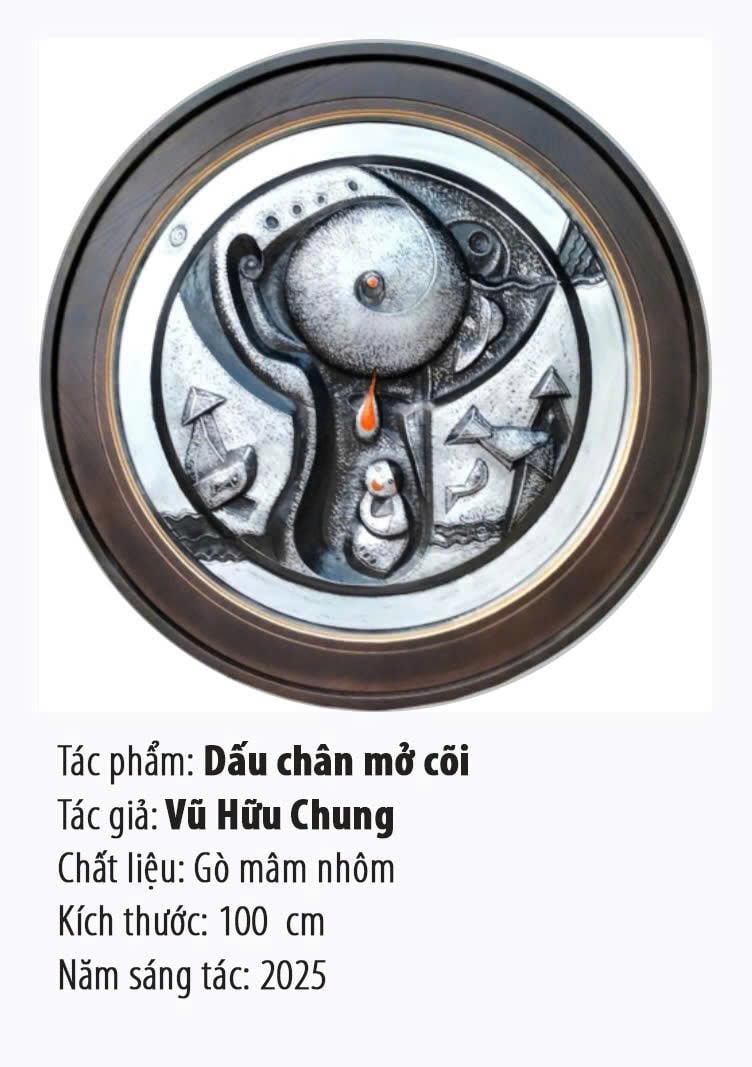 Chiêm ngưỡng loạt tác phẩm đoạt giải thưởng Mỹ thuật Đà Nẵng năm 2025- Ảnh 5.