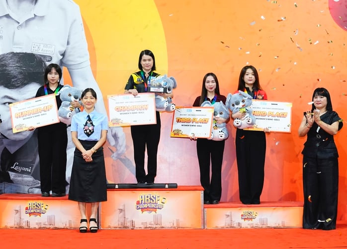 Trần Quyết Chiến đăng quang ngôi vô địch 3 băng Giải HBSF MIN Table 2025 - Ảnh 3.