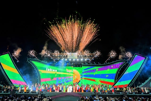 Ấn tượng chương trình nghệ thuật Lễ hội trà quốc tế 2025- Ảnh 1.