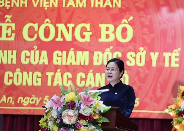 Bệnh viện Tâm thần Nghệ An có Giám đốc mới- Ảnh 1.