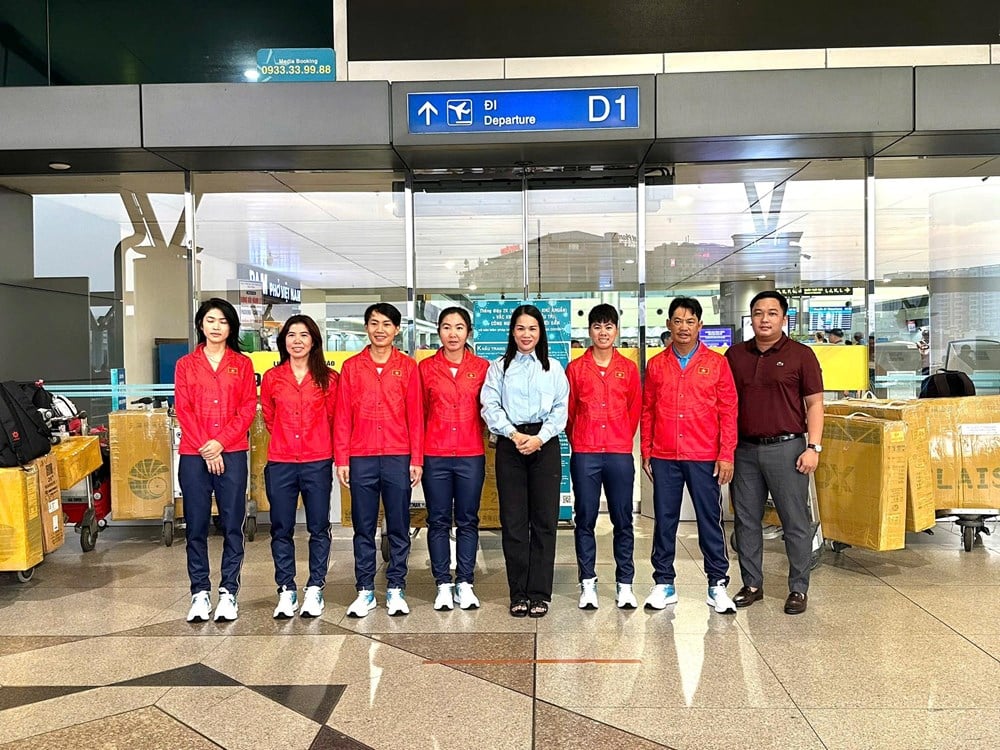 Men's handball and women's cycling teams leave for Thailand to attend SEA Games 33 - photo 3
