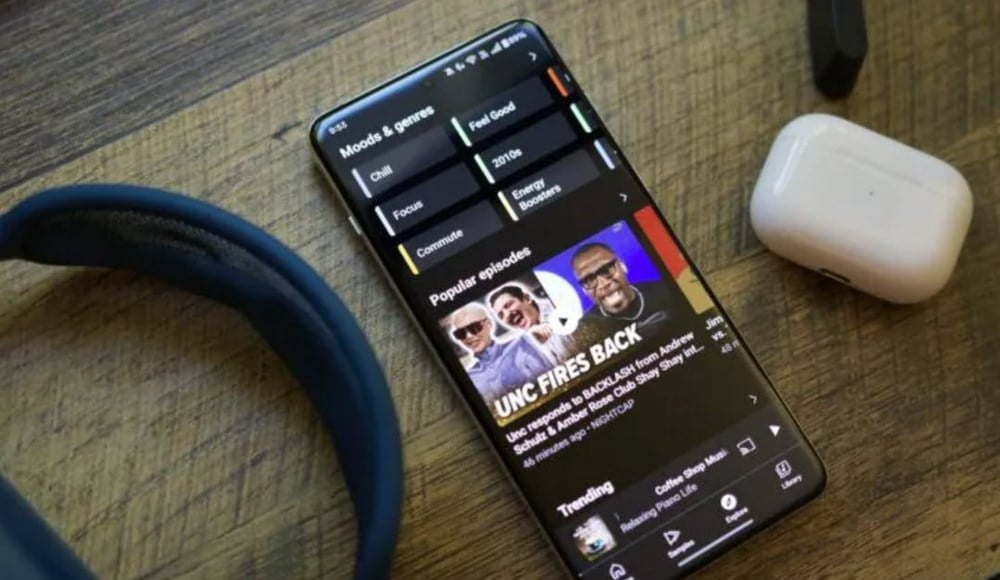 YouTube Music offline-musik 