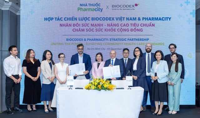 Tập đoàn dược phẩm Pháp Biocodex ký kết hợp tác chiến lược với Pharmacity- Ảnh 1.