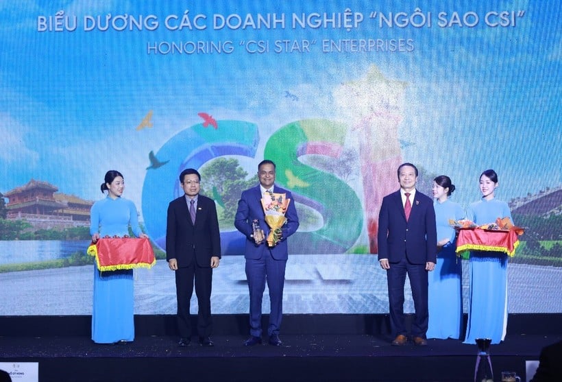 Vid Corporate Sustainability Initiative (CSI) 2025 fick Nestlé Vietnam äran att ta emot utmärkelsen ”CSI Star” från VCCI – vilket markerar fem år i rad bland de 10 mest hållbara företagen i Vietnam inom tillverkningssektorn. (Källa: Nestlé Vietnam)