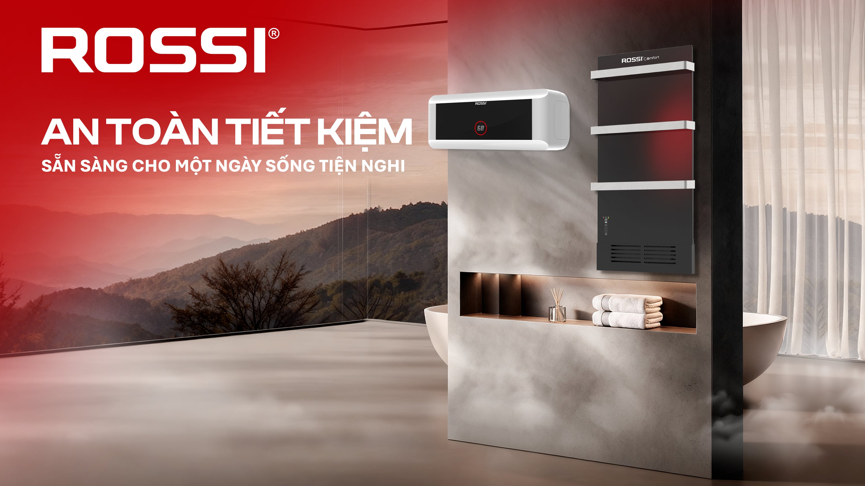 Rossi DuoComfort – siap untuk kehidupan yang nyaman seharian.