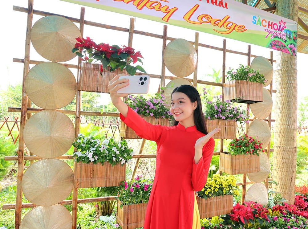 Dong Thap pořádá v roce 2025 2. ročník květinového a okrasného festivalu Sa Dec s názvem „Barvy květin nového dne“ – foto 3