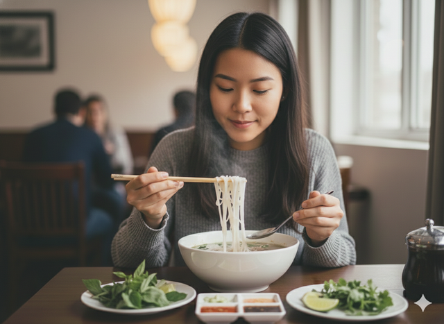 - Fotografie 1. Ăn phở mỗi sáng: Chuyên gia tiết lộ nhiều giá trị dinh dưỡng - Ảnh 1.