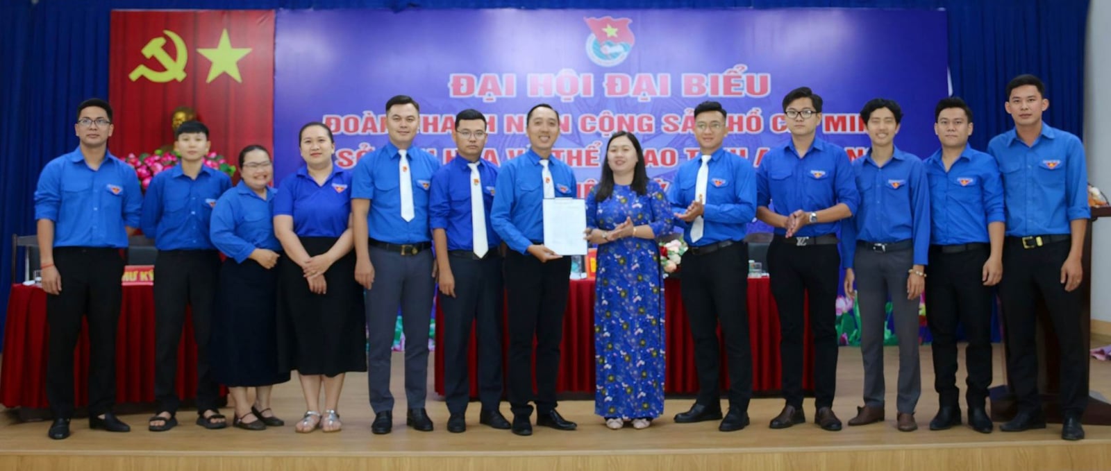 Primul Congres al Uniunii Tineretului din cadrul Departamentului de Cultură și Sport al provinciei An Giang