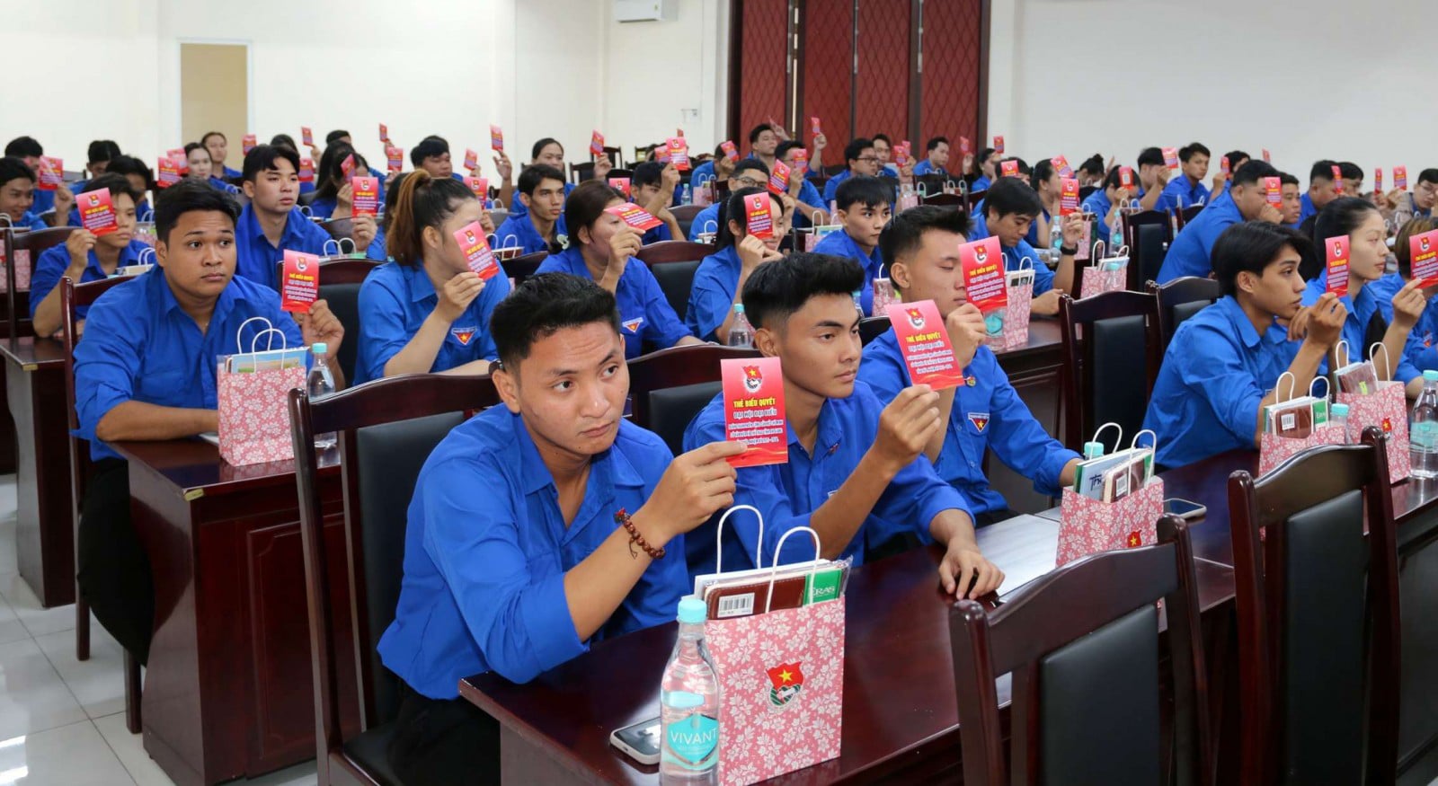 Primul Congres al Uniunii Tineretului din cadrul Departamentului de Cultură și Sport al provinciei An Giang