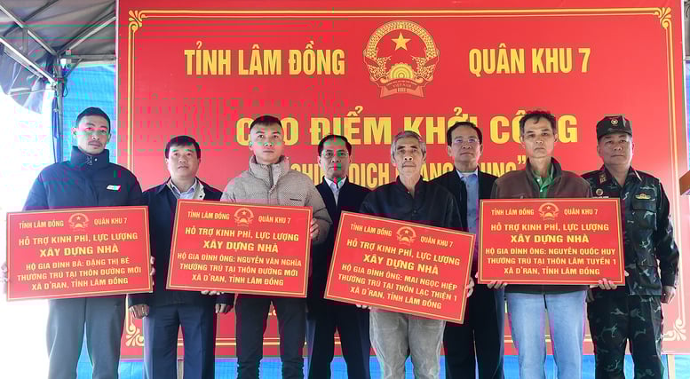 Lam Dong behöver slutföra bostadsbyggandet för människor så snart som möjligt - Foto 1. Lâm Đồng cần hoàn thành xây dựng nhà ở cho người dân sớm ngày nào tốt ngày đó- Ảnh 1.