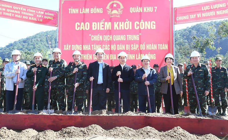 Lam Dong behöver slutföra bostadsbyggandet för människor så snart som möjligt - Foto 4. Lâm Đồng cần hoàn thành xây dựng nhà ở cho người dân sớm ngày nào tốt ngày đó- Ảnh 4.