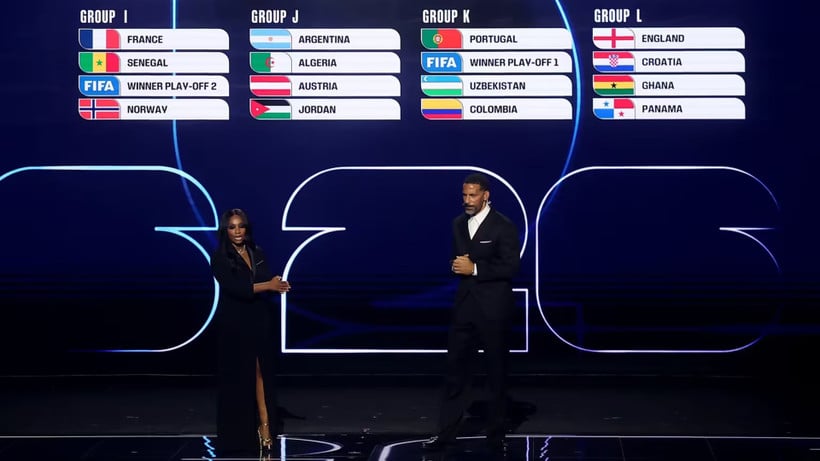 ພິທີຈັບສະຫລາກບານໂລກ 2026. (ພາບ: FIFA)