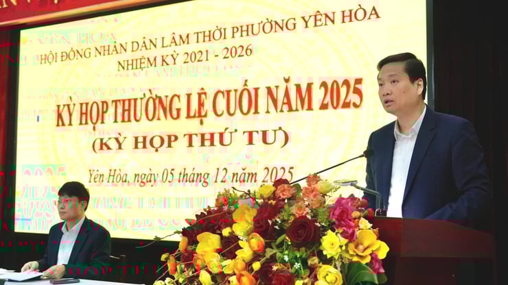 Five key task groups to build Yen Hoa ward to develop more and more - Photo 1. Năm nhóm nhiệm vụ trọng tâm xây dựng phường Yên Hoà ngày càng phát triển- Ảnh 1.