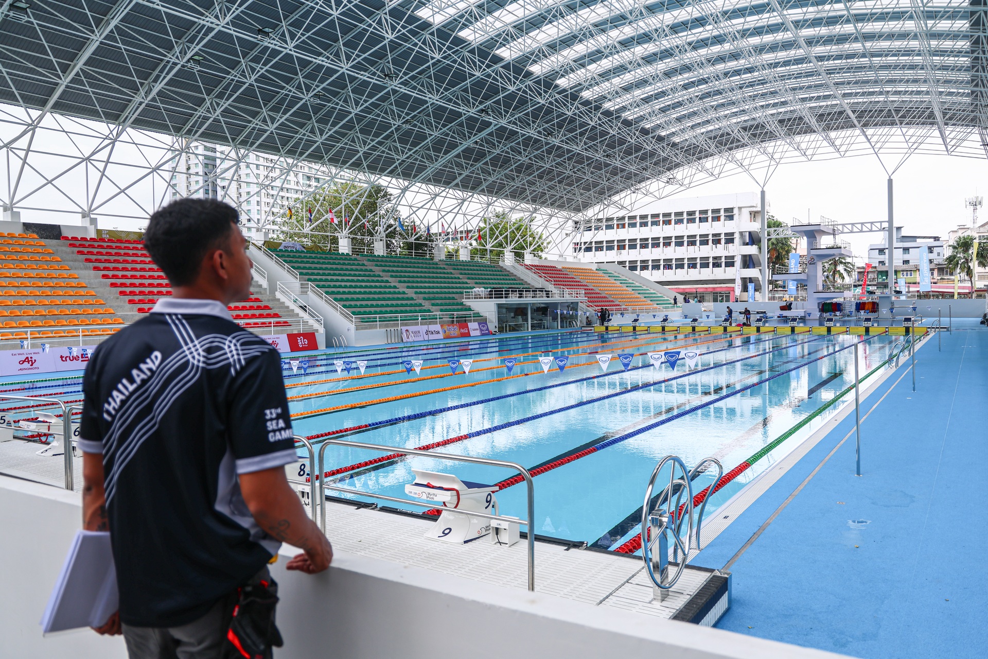 Dàn nhà thi đấu SEA Games 33 hé lộ vẻ đẹp trước giờ khai mạc - 7