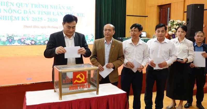 Implementering av personalprosessen til den 12. provinsielle bondeforbundets kongress