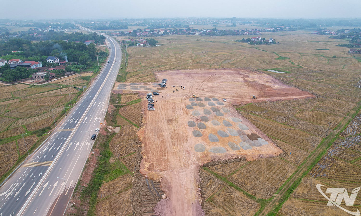 منطقه اجرای پروژه شهرک صنعتی فو بین.