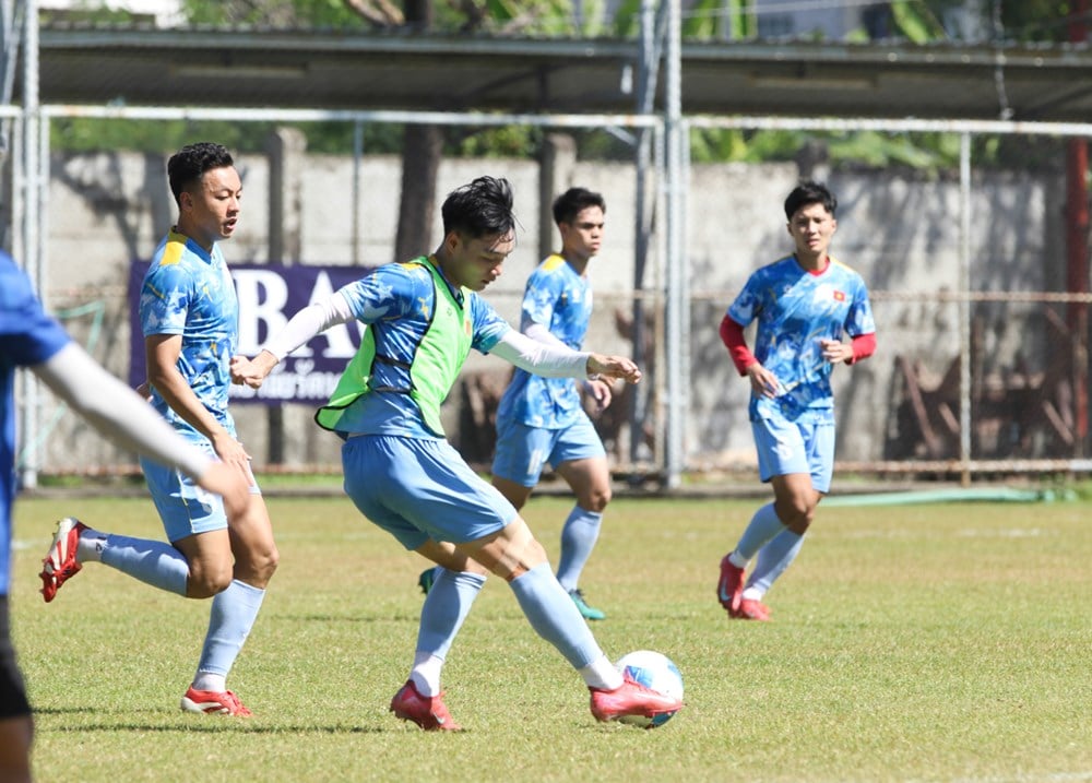 U22 वियतनाम को U22 मलेशिया के साथ मैच से पहले अपनी टीम के बारे में अच्छी खबर मिली - फोटो 3