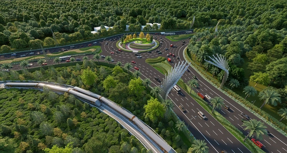 Byggnadsframstegen för APEC-projekt i Phu Quoc jämförs med... 