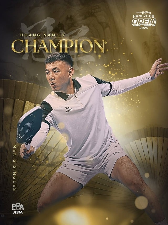 リー・ホアン・ナムがジャック・ウォンを破り、中国で優勝トロフィーを獲得 - 写真1。 Lý Hoàng Nam quật ngã Jack Wong, nâng cúp vô địch tại Trung Quốc- Ảnh 1.