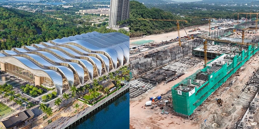 ومن المتوقع أن يتم الانتهاء من التصميم الداخلي لمركز المؤتمرات والمعارض بحلول 31 يناير 2027.