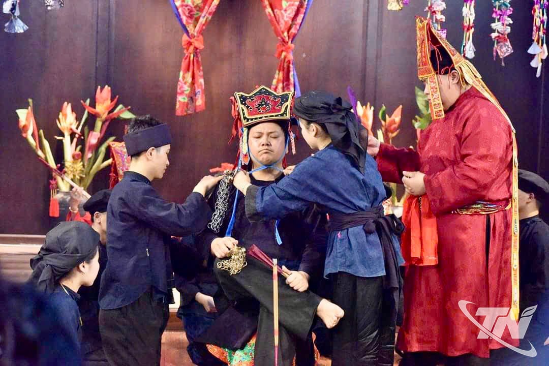 Före föreställningen.