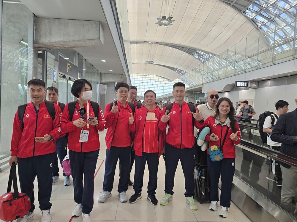 Vietnam Spor Heyeti, 33. Güneydoğu Asya Oyunları kampanyasını başlatmak üzere Tayland'a geldi - fotoğraf 1