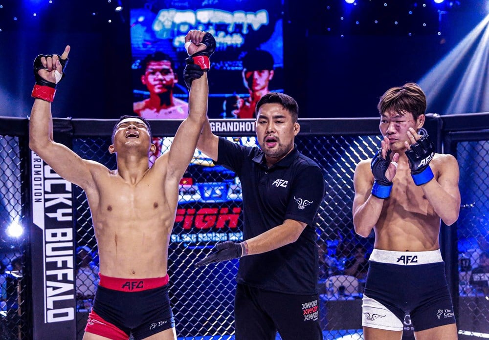 베트남 복서, AFC 39에서 한국 전문가를 KO 시켜 - 사진 1