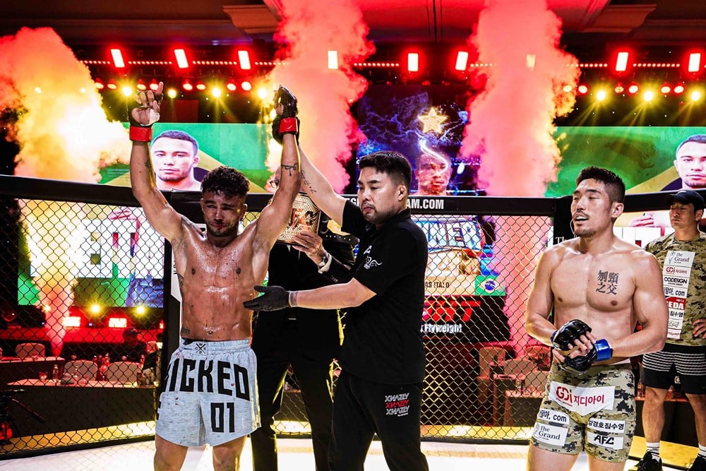 베트남 복서, AFC 39에서 한국 전문가를 KO 시켜 - 사진 3