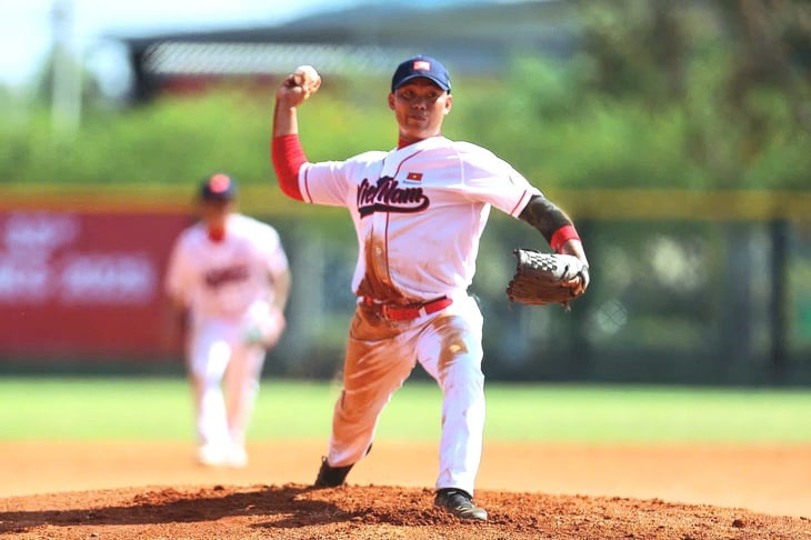 Bóng chày Việt Nam thua Lào 0-16 ở SEA Games 33 - Ảnh 3.