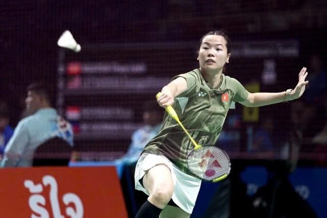 Nguyễn Thùy Linh có chiến thắng đầu tiên tại SEA Games 33- Ảnh 1.