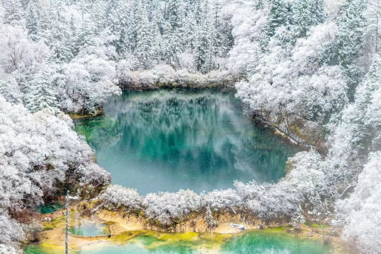 Neste inverno, vá para Jiuzhaigou Mùa Đông tới Cửu Trại Câu