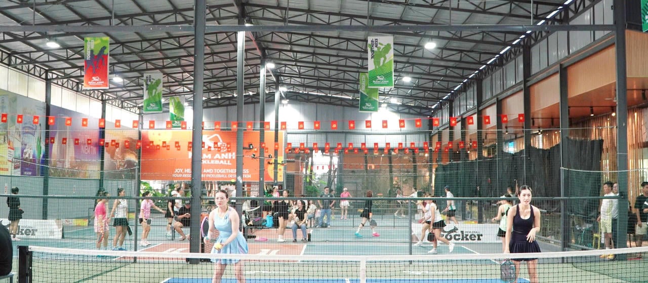 Turneul Open de Pickleball din sudul Angliei din 2025 promite să aducă competiții spectaculoase (Foto: Khanh Thuy).