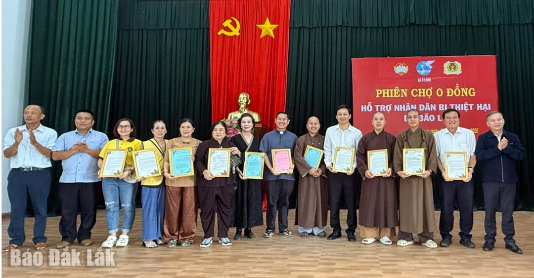 Lederne i O Loan kommune sendte et takkebrev til bedrifter og filantroper som har støttet lokalbefolkningen i å overvinne konsekvensene av naturkatastrofer.