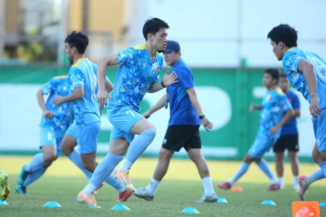 최신 U.23 베트남 경기 일정: U.23 말레이시아를 상대로 연승 행진을 이어가겠다는 결의 - 사진 2.