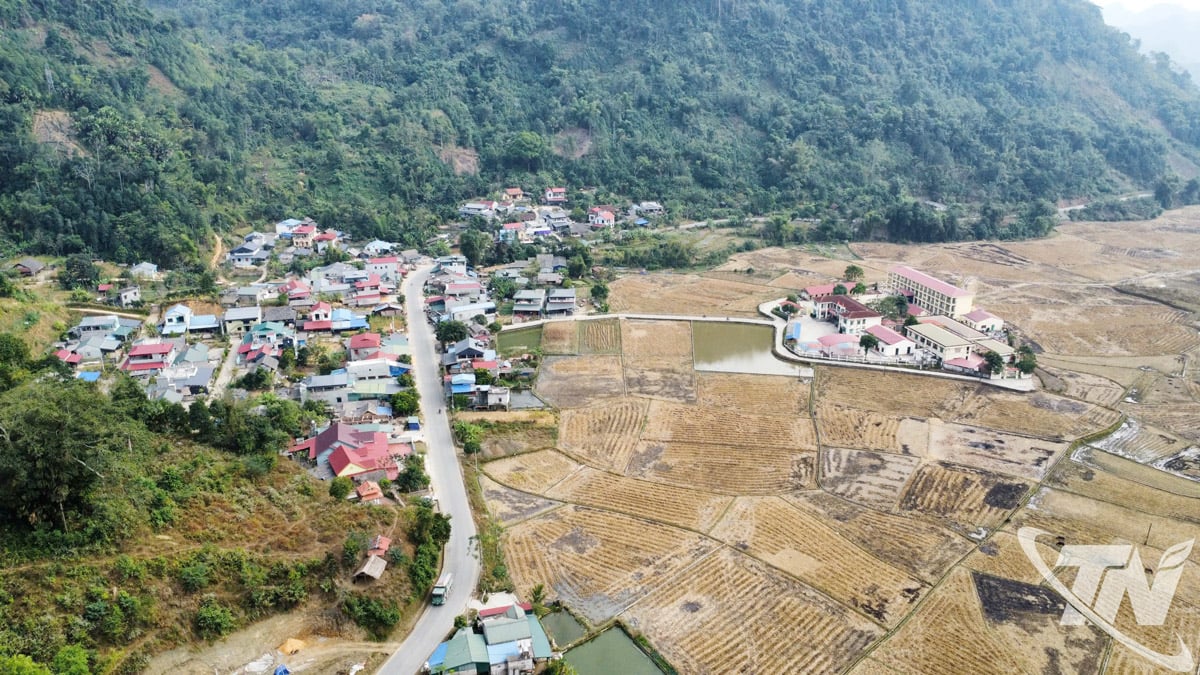 Wygląd wiejski gminy Cho Don ulega coraz większej poprawie.