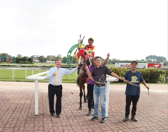 Vietnams unghäst Thien Ma vann i Malaysia - Foto 1. Chú ngựa trẻ Thiên Mã của Việt Nam lập chiến công tại Malaysia- Ảnh 1.